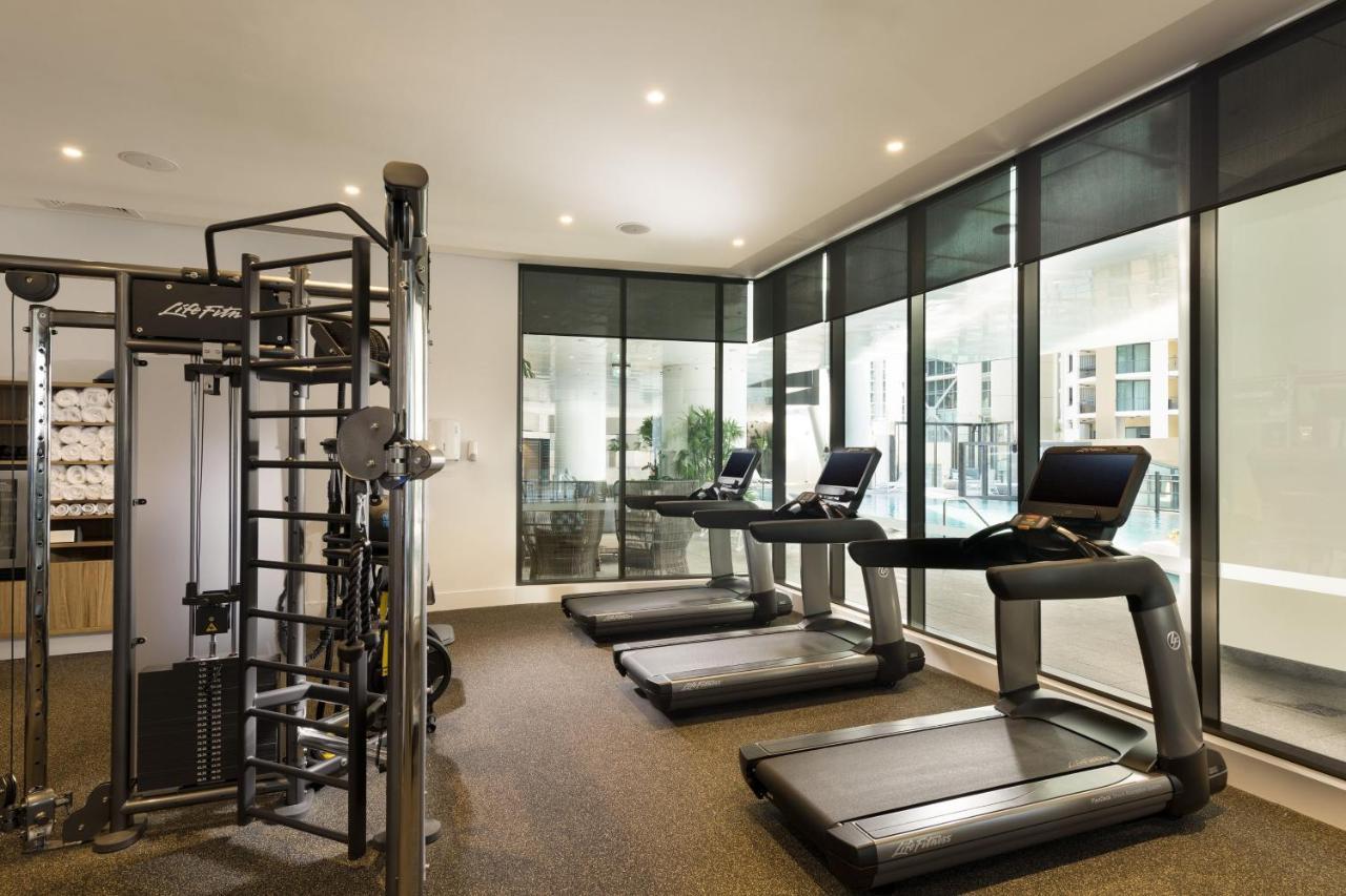 The Westin Brisbane Hotell Eksteriør bilde The gym at the hotel