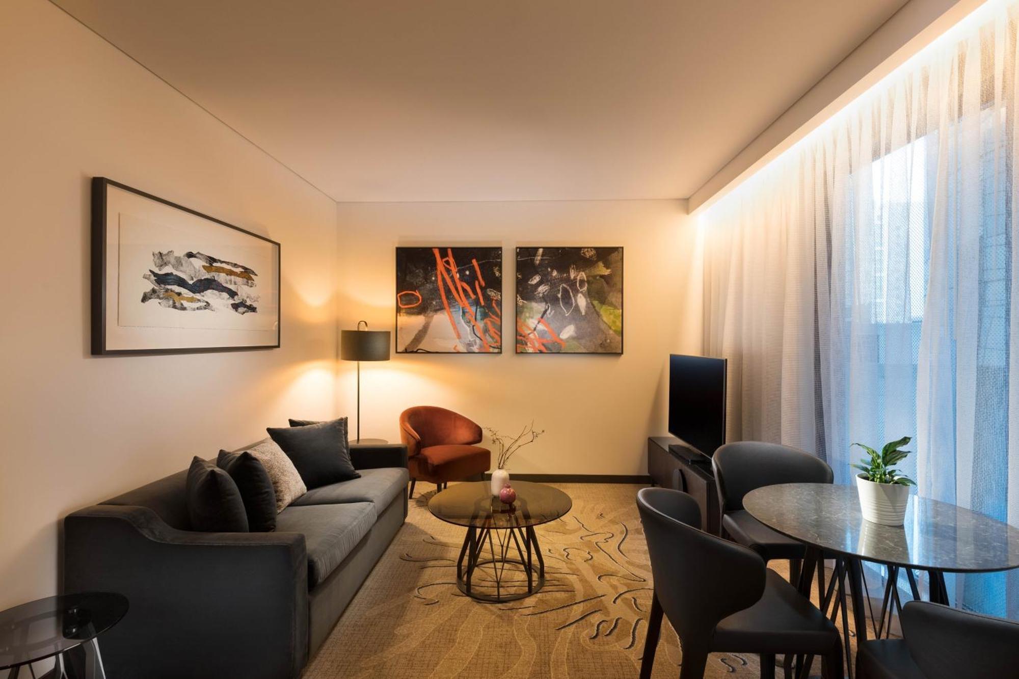 The Westin Brisbane Hotell Eksteriør bilde Living room